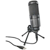 Audio Technica AT2020USB+ Cardioid Condenser Microphone w/Pop Filter