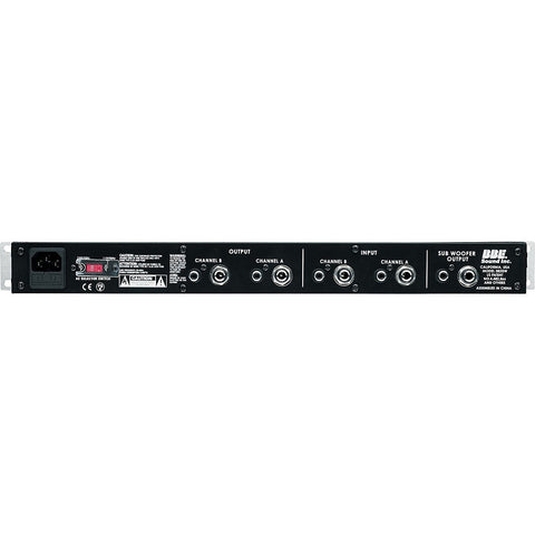 BBE 382iSW Stereo Sonic Maximizer With Subwoofer Output (Refurb)