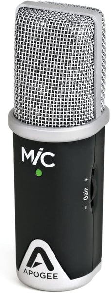 Apogee 96k USB studio quality cardioid condenser microphone for mac and windows (Refurb)