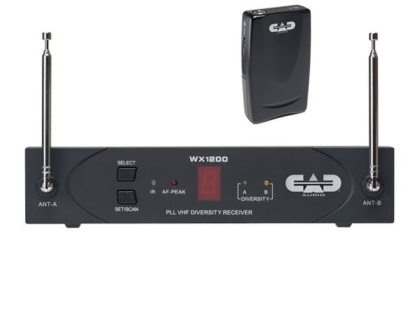 CAD Audio WX1210 Wireless Body Pack Microphone System (Refurb)