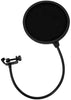 Audio-Technica AT2035 Large Diaphragm Studio Condenser Microphone Bundle with Shock Mount, Pop Filter, and XLR Cable