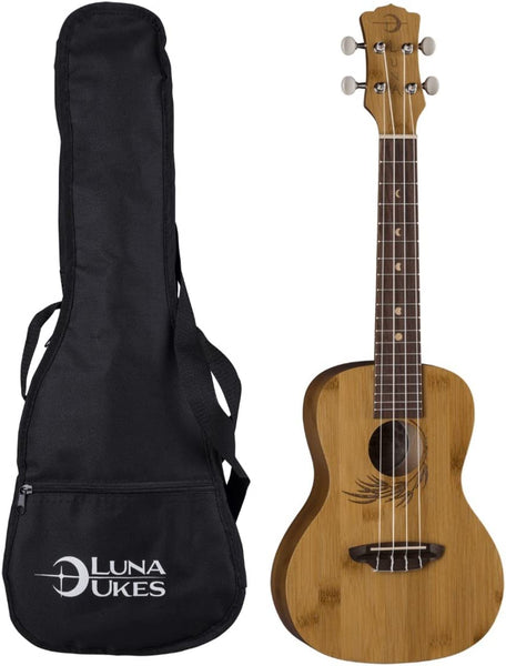 Luna Guitars, 4-String Ukulele (UKE Bamboo C)