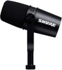Shure MV7-K-BUNDLE Kit XLR/USB Speech Mic Black+Desktop Podcast Stand