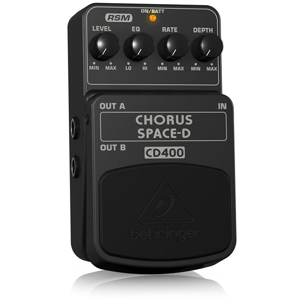 Behringer CD400 Chorus Space-D Digital 3-Dimensional Sound Effects Pedal (Refurb)