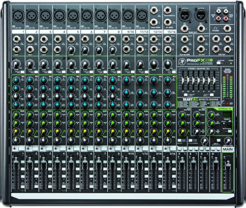 Mackie PROFX16V2 16-Channel 4-Bus Compact Mixer with USB and Effects