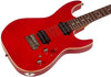 Michael Kelly 1962 Flame Electric Guitar (Transparent Red)