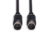 Hosa Technology Standard MIDI to MIDI Cable (5', Black)