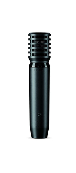 Shure PGA81-XLR Cardioid Condenser Instrument Microphone with 15' XLR-XLR Cable