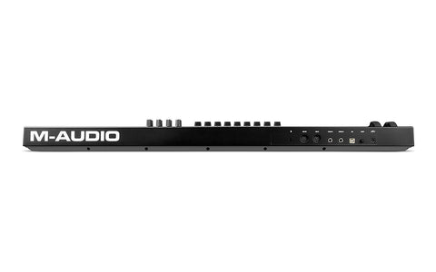 M-Audio Code 49 Black 49-Key USB MIDI Keyboard Controller with X/Y Touch Pad (16 Drum Pads / 9 Faders / 8 Encoders)