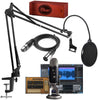 Blue Microphones Yeti Pro Studio USB+XLR Condenser Microphone Podcast Recording bundle with Recording Software, Gooseneck Pop Filter, Boom Arm and XLR Cable