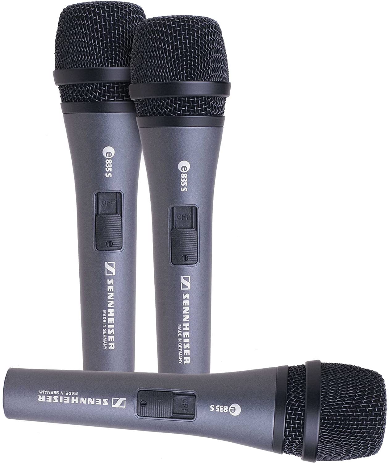 Sennheiser e835-S Microphone Three Pack - Thumbnail 5