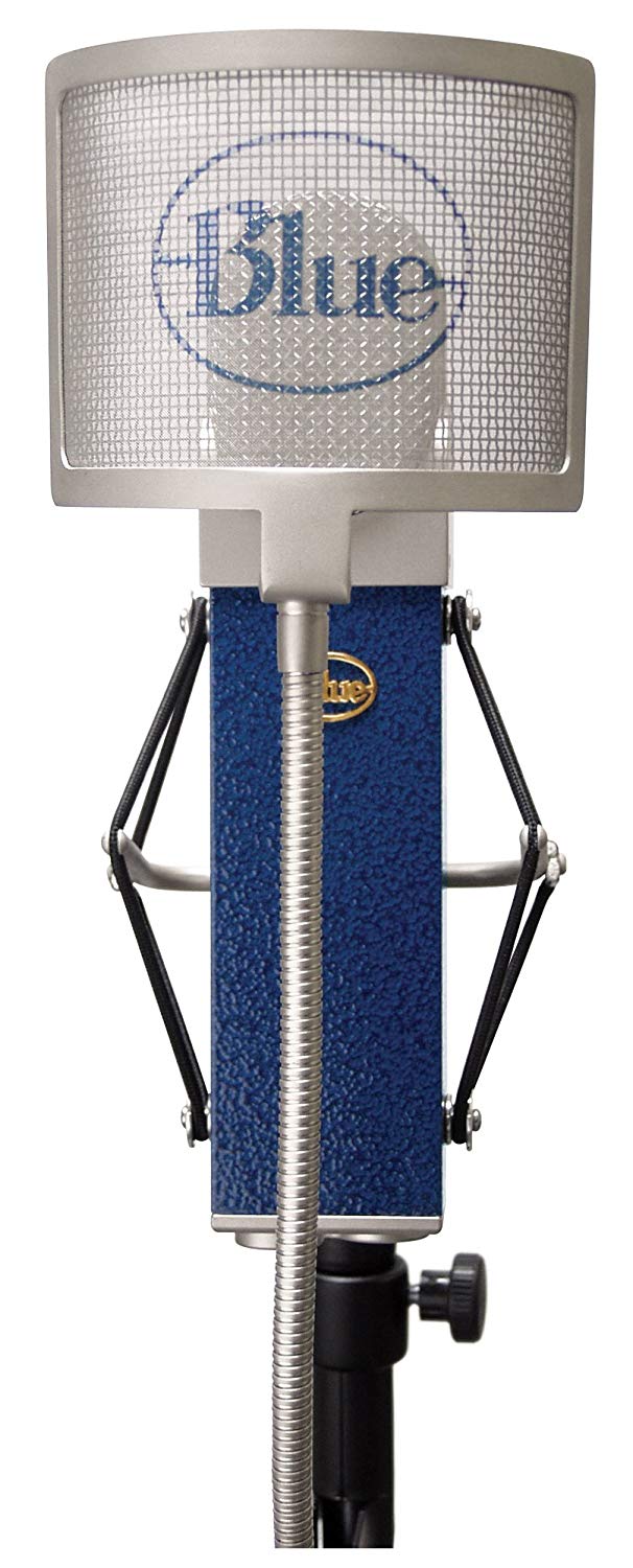 Blue The Pop Universal Clamp-On POP Filter