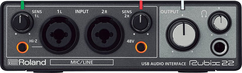 Roland RUBIX22 USB Audio Interface, 2 in/2 out