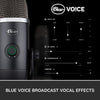 Blue Yeti X Professional Condenser USB Microphone with High-Res Metering, LED Lighting &amp;amp; Blue Voice Effects for Gaming, Streaming &amp;amp; Podcasting On PC &amp;amp; Mac