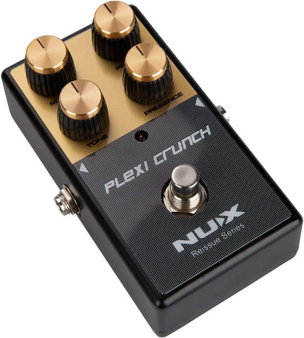 NUX Plexi Crunch Guitar Distortion Effect Pedal High Gain Distortion Tone, Classic British High Gain Tone