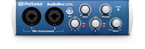 Presonus AudioBox 22VSL 24-Bit/96 kHz 2x2 USB 2.0 Audio Interface (Refurb)