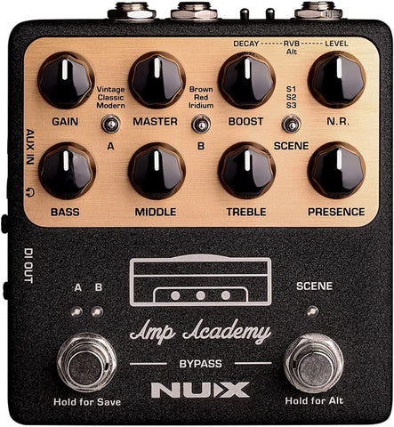 NUX NGS-6 Amp Academy Amp Modeler Guitar Pedal