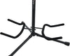 Gator Frameworks Adjustable Double Guitar Stand Holds Two Electric or Acoustic Guitars (GFW-GTR-2000)