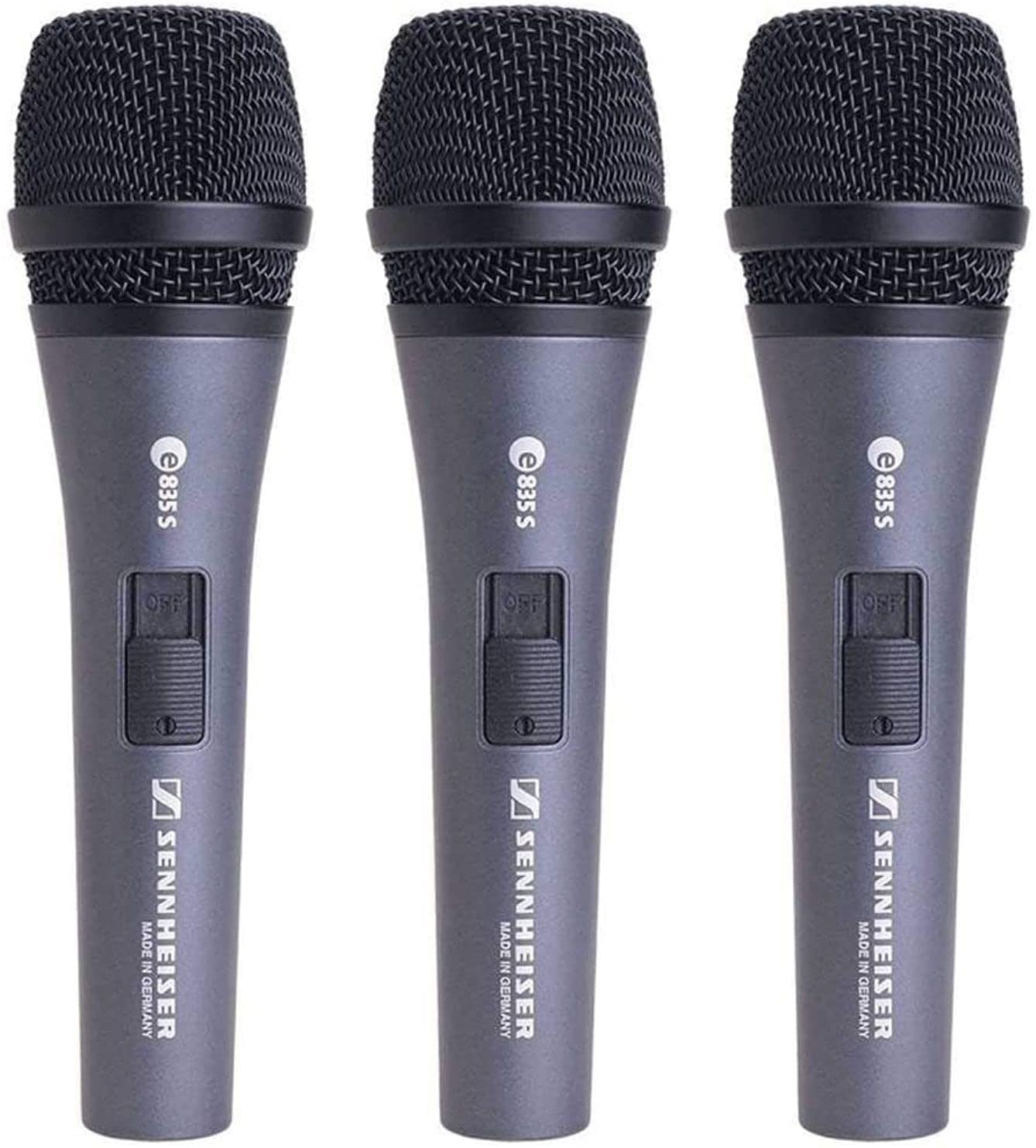 Sennheiser e835-S Microphone Three Pack - Thumbnail 4
