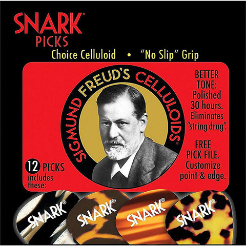 Snark Sigmund Freud Celluloid Guitar Picks .88 mm 12 Pack