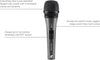 Sennheiser E835-S Lead Vocal Stage Microphone with On/Off Switch