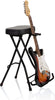 Gator Frameworks GFW-GTRSTOOL Stool+Stand seat for Acoustic+Electric+Bass Guitar