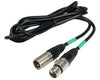 (4) Chauvet SlimPar 56 LED White Slim Par Can Lights w/ 10' &amp; 25' DMX Cables
