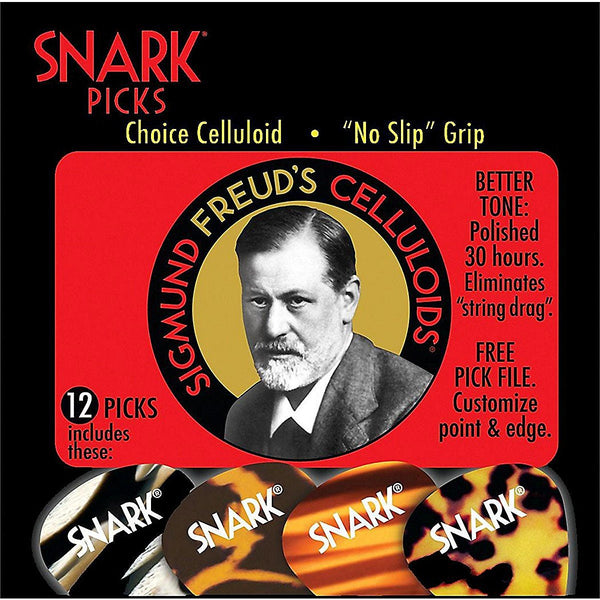 Snark Sigmund Freud Celluloid Guitar Picks .70 mm 12 Pack