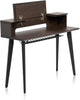 Gator Frameworks Elite Series 61-Note Keyboard Desk with Flip-Top Design and Rear Cable Passthrough; Dark Walnut Finish (GFW-ELITEKEYTBL61-BRN)
