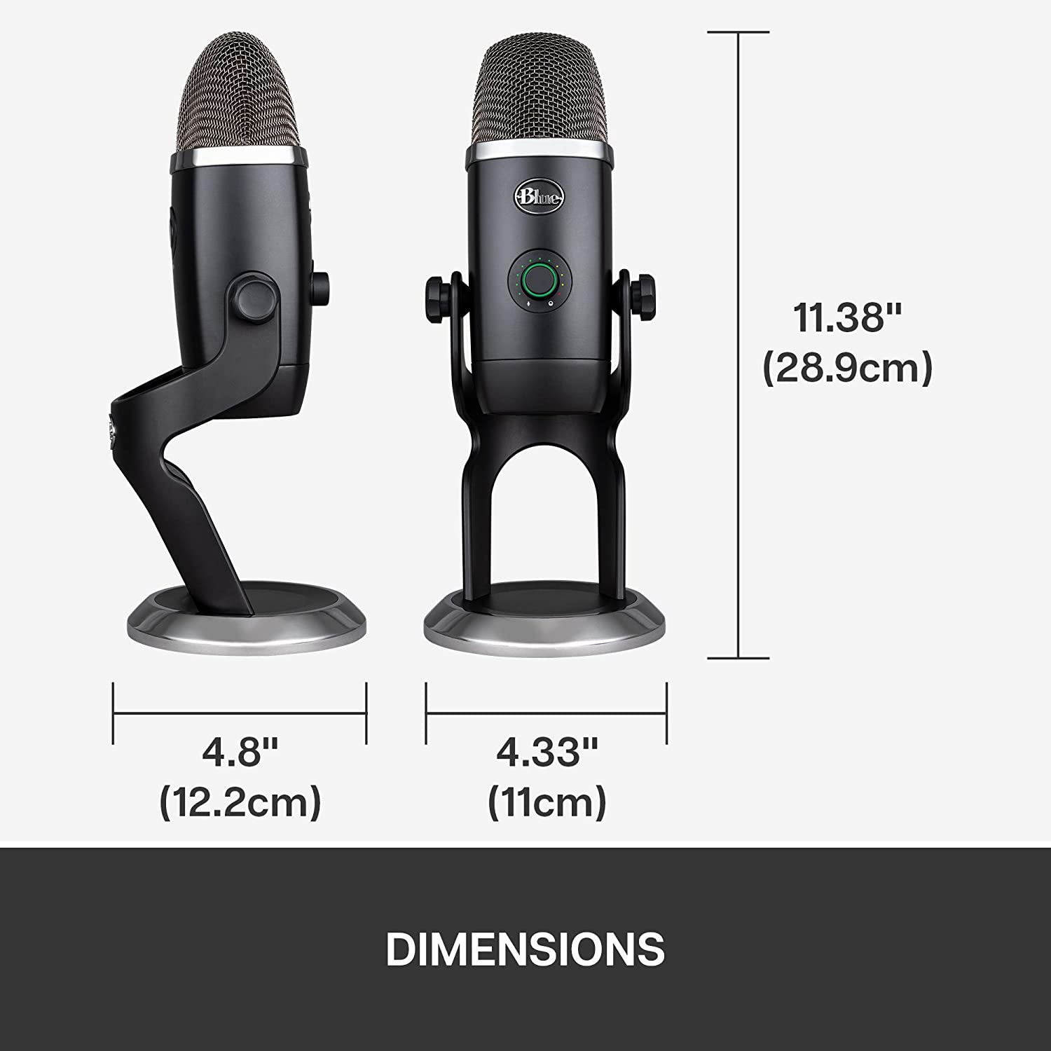 Blue Yeti X Plus Pack Professional USB Microphone + Software Bundle
