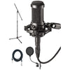Audio Technica AT2050 Studio Condenser Mic Bundle w/Pop Filter, Mic Cable &amp;amp;amp;amp;amp;amp; Boom Stand