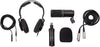 Zoom ZDM-1 Podcast Mic Pack, Podcast Dynamic Microphone, Headphones, Tripod, Windscreen, XLR Cable, For Recording Podcasts