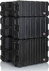 Gator Cases G-PROR-6U-19 6U, 19.25-inch Deep Molded Audio Rack with wheels