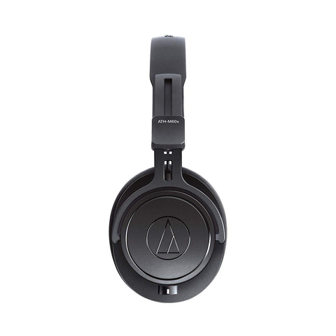 Audio-Technica ATH-M60X On-Ear Closed-Back Dynamic Professional Studio Monitor Headphones (Refurb)