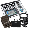 QSC TouchMix-16 Compact Digital Mixer STAGE KIT w/ Mic 3 Pack &amp; Cables