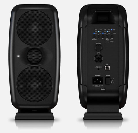IK Multimedia iLoud MTM Compact Studio Monitor with Built-in Acoustic Calibration - Black