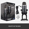 Blue Yeti X Plus Pack Professional USB Microphone + Software Bundle