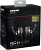 Shure SRH840 Professional Monitoring Earphones (Black)