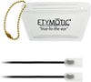 Etymotic High Fidelity Earplugs, ER20 ETY-Plugs, Standard Fit Blue Tip, 1 pair