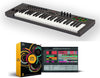 Nektar Impact LX49 49 note USB keyboard controller bundle with Bitwig Studio Software DAW and NP-1 Pedal
