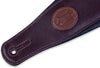 Levy's Leathers MSS2-BRG 3 Signature Series Leather Guitar Strap; Burgundy&amp;quot;