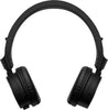 Pioneer DJ HDJ-S7-K - Closed-back Supra-aural DJ Headphones with 40mm Drivers, with 5Hz-40kHz Frequency Range, Detachable Cable, and Carry Pouch - Black