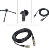Audio-Technica AT2005USB Cardioid Dynamic USB/XLR Microphone Bundle with Pop Filter, XLR Cable