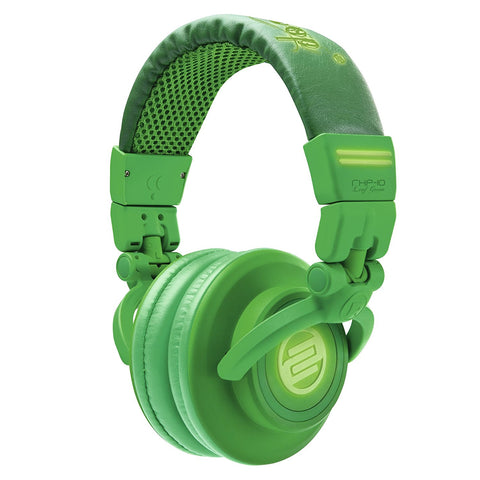 Reloop RHP-10 DJ Headphones, Leaf Green (RHP-10-LEAF) (Refurb)