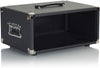 Gator Cases GR-RETRORACK-4BK Vintage Amp Vibe Rack Case – 4U Black.