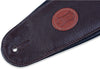 Levy's Leathers MSS2-4-DBR Garment Leather Bass Guitar Strap, Dark Brown