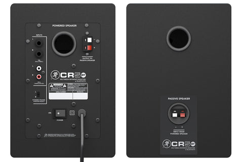 Mackie CR5BT Pair 5 inch Multimedia Bluetooth Monitor CR5 Speakers