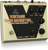 Behringer Vintage Tube Monster VT999 Classic Vacuum Tube Overdrive Instrument Effects Pedal