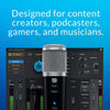 PreSonus Revelator USB Condenser Microphone for Podcasting, Live Streaming, with Built-in Voice Effects plus Loopback Mixer for Gaming, Casting, and Recording Interviews over Skype, Zoom, Discord