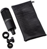 Audio Technica AT2020 Condenser Studio Microphone Bundle with Pop Filter and XLR Cable